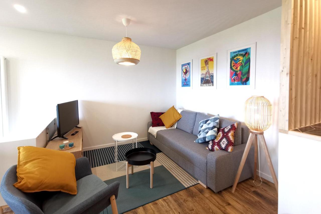 Ilunabarra - Appartement Calme, Vue Mer, Parking - WiFi&Netflix Ciboure Extérieur photo