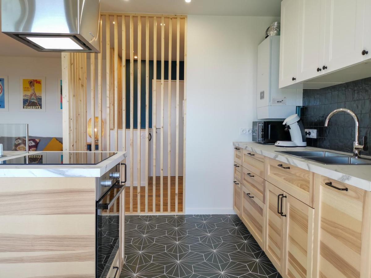 Ilunabarra - Appartement Calme, Vue Mer, Parking - WiFi&Netflix Ciboure Extérieur photo
