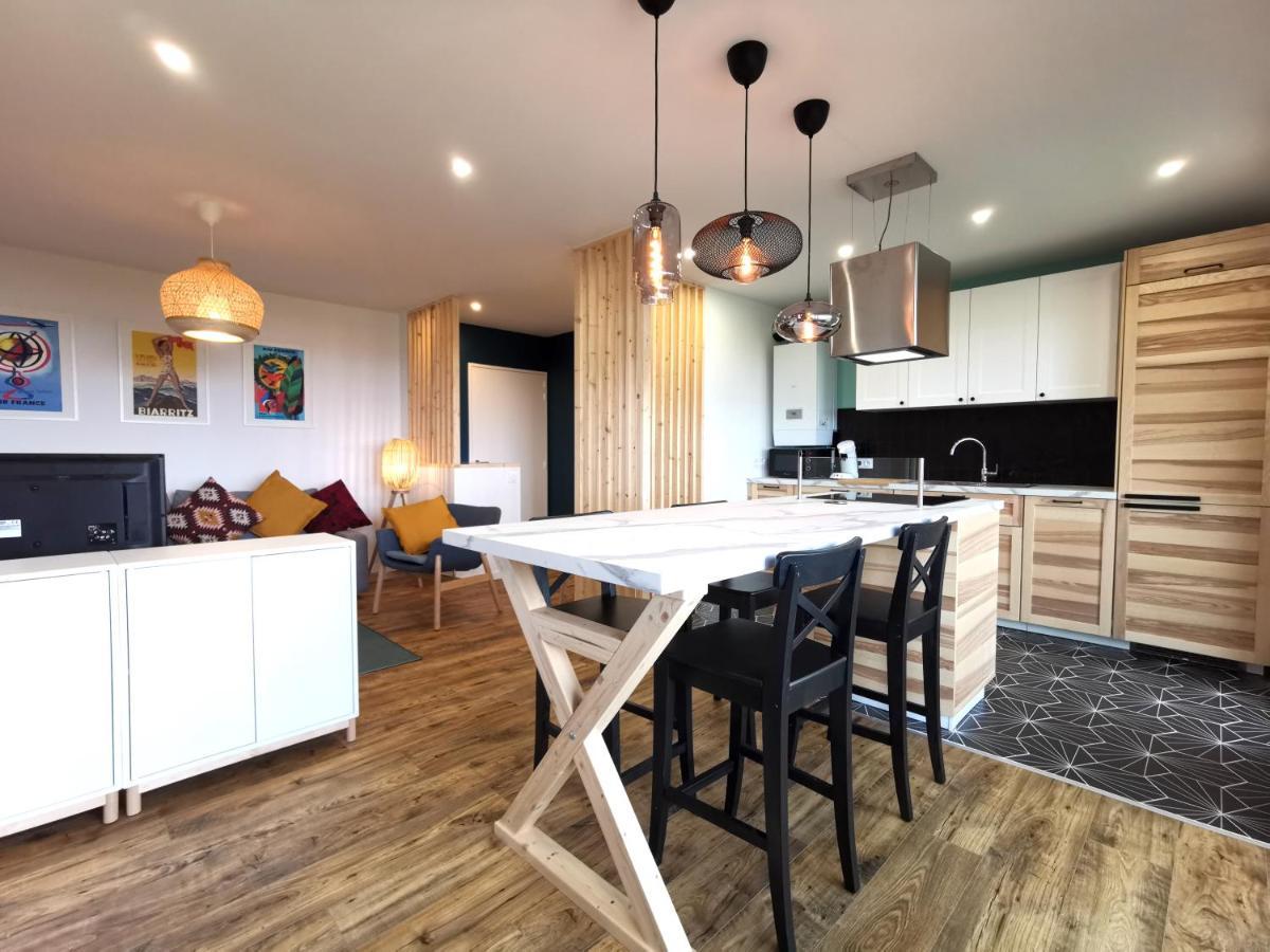 Ilunabarra - Appartement Calme, Vue Mer, Parking - WiFi&Netflix Ciboure Extérieur photo