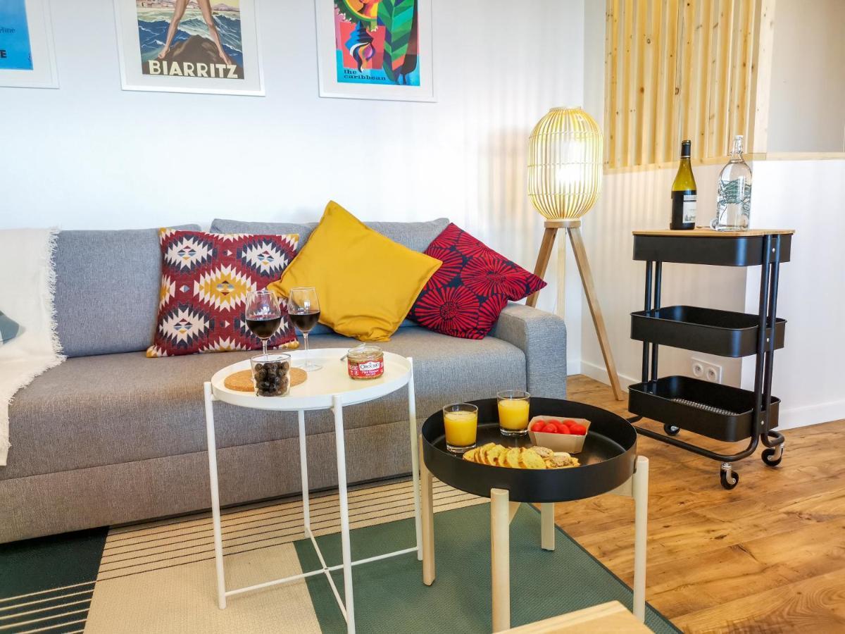 Ilunabarra - Appartement Calme, Vue Mer, Parking - WiFi&Netflix Ciboure Extérieur photo